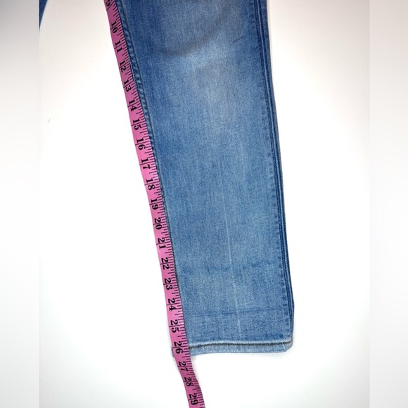 Hudson Women's Collin Skinny Ankle Blue Jeans Size- 29 - Picture 4 of 9